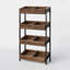 Organisateur de rangement en bois stable, support à fruits et légumes, support à vin