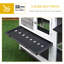 2-Tier Wooden Rabbit Hutch Guinea Pig House Pet Cage Outdoor with Tray Ramp