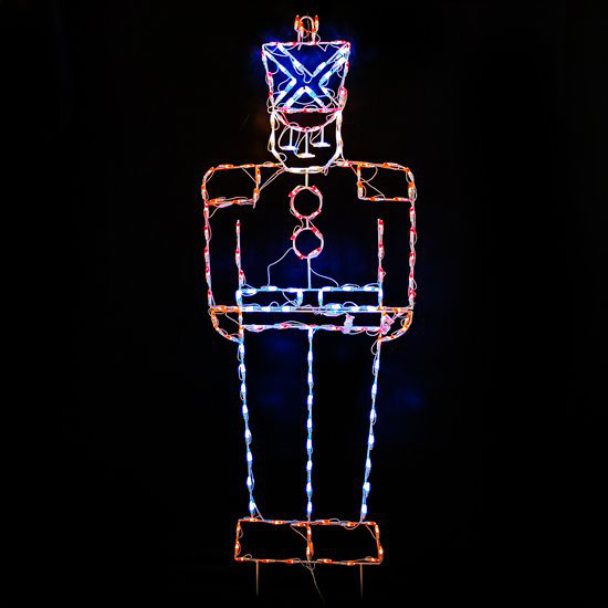 Figurine lumineuse jouet soldat