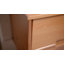Solid Wood Groove Handle 2-Drawer Nightstand-1635595991