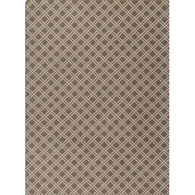 Imagine Canova Lattice Wood Grain Area Rug