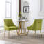 Chaise d'appoint en velours 21,25 po Khivi-834830323