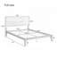 Mid-Century Modern Bamboo Platform Bed - No Box Spring Needed, Wood Slat Metal Support, Easy Assembly-1257897586-1249060524