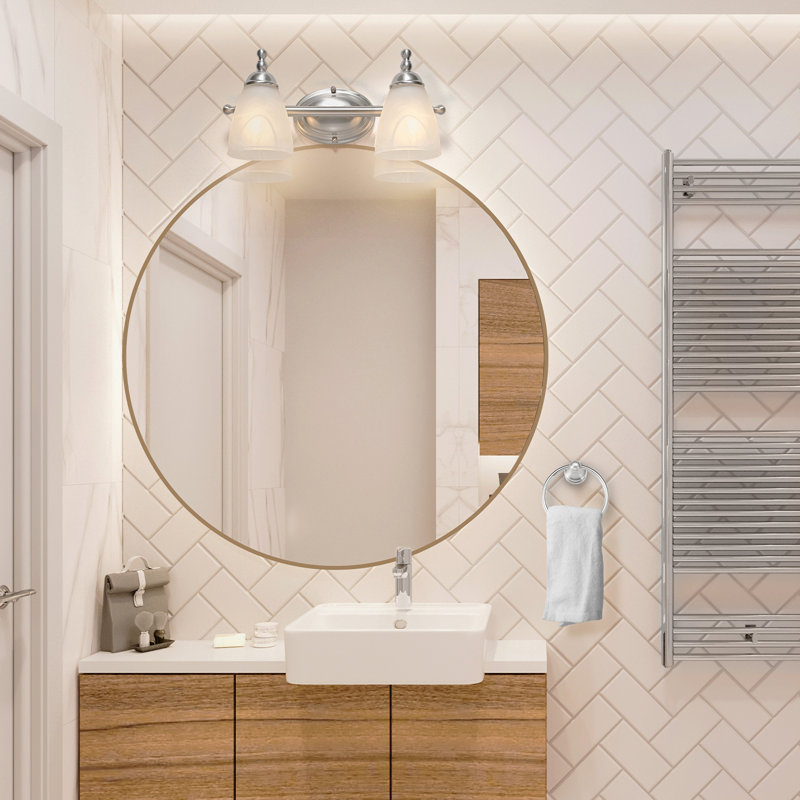 Éclairage pour meuble-lavabo à 2 lumières à intensité variable 