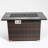 Outdoor Fire Pit Table, Propane Fire Table With Ceramic Tabletop