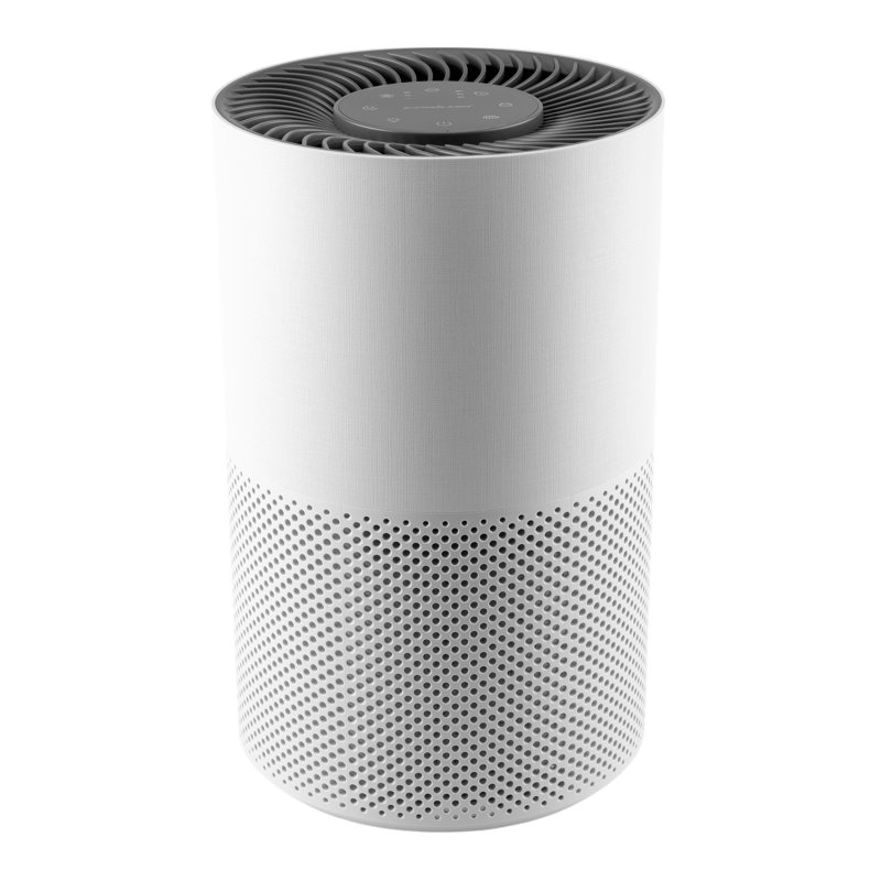 Purificateur d'air Quietpure H13 HEPA, 233 pieds carrés Pi. Couverture avec filtre à charbon