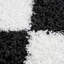 Tapis noir et blanc Axlan-685210750