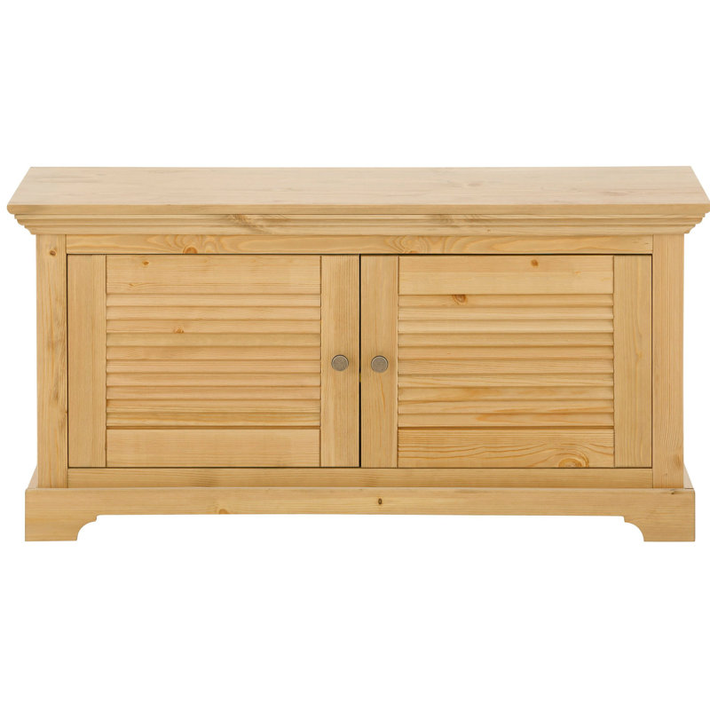 Solid Wood Storage Bench, Oiled