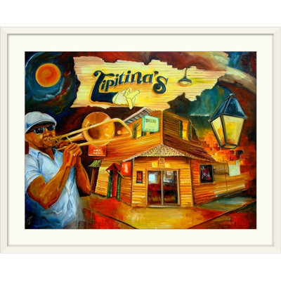 «Tipitina's» par Aniella, reproduction d'art