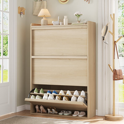 Armoire à chaussures en bois Modern Modern