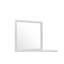 Miroir d'intérieur, miroir de forme rectangulaire, miroir contemporain pour la maison