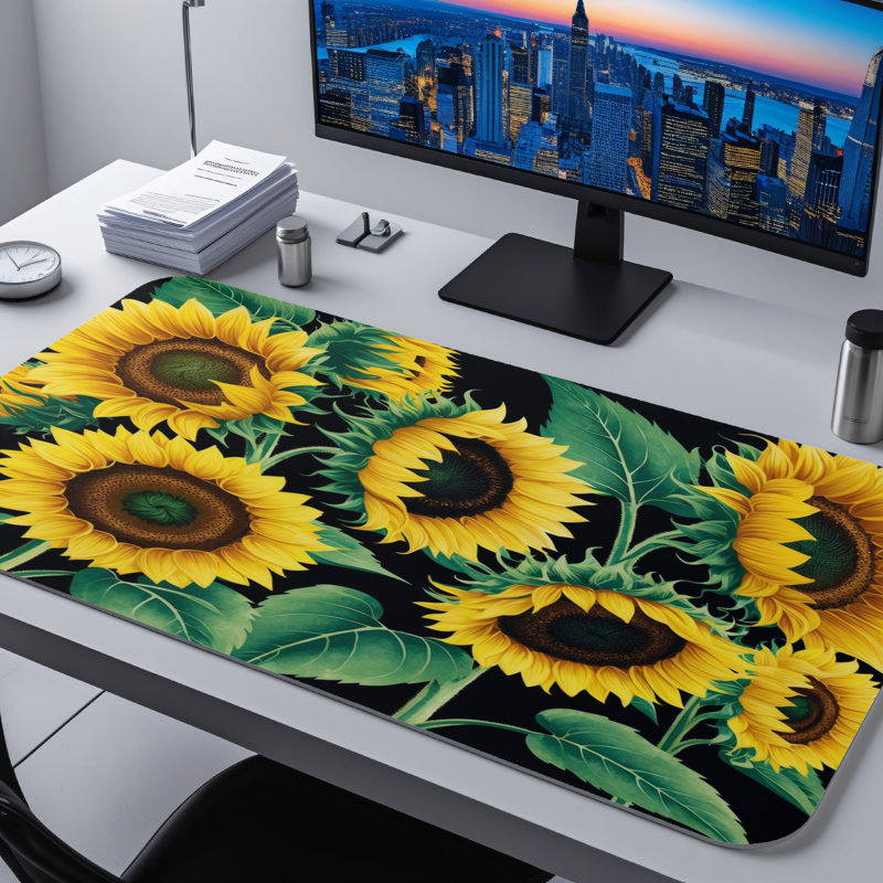 Polyester Desk Pad, 23.6x13.8
