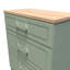 Aalysia 74cm W 3 - Drawer Chest of Drawers