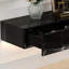 Console télé modulaire murale avec éclairage à DEL 3 couleurs