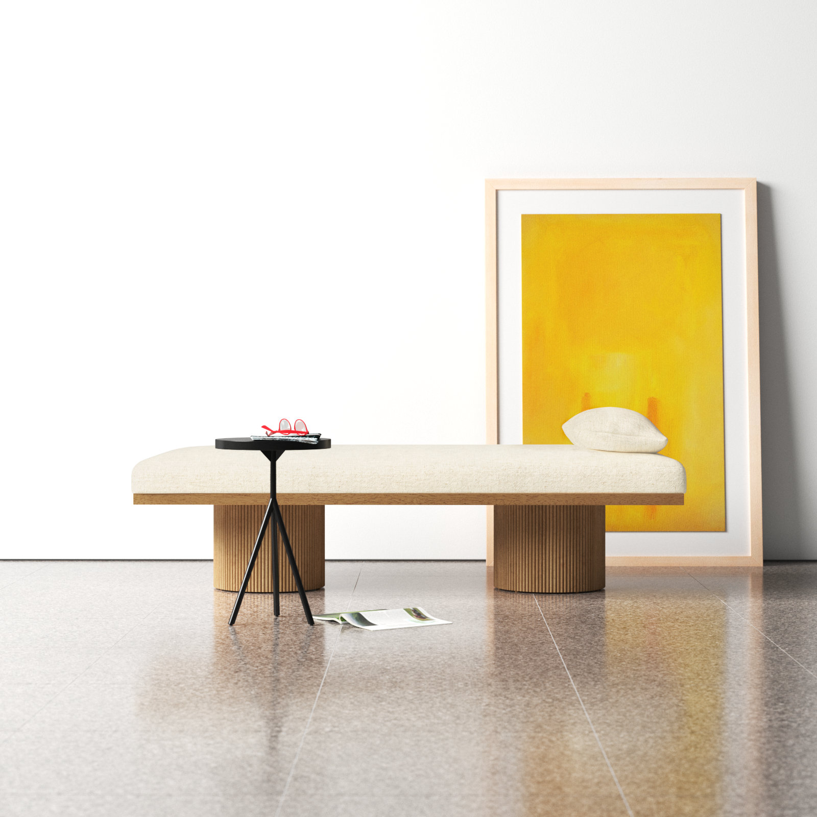 Ane Upholstered Chaise Lounge