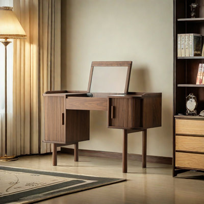 Black Walnut Solid Wood Simple Dresser