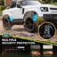 Voiture 12V Ride on Car avec télécommande Land Rover, suspension, blanc-132056445