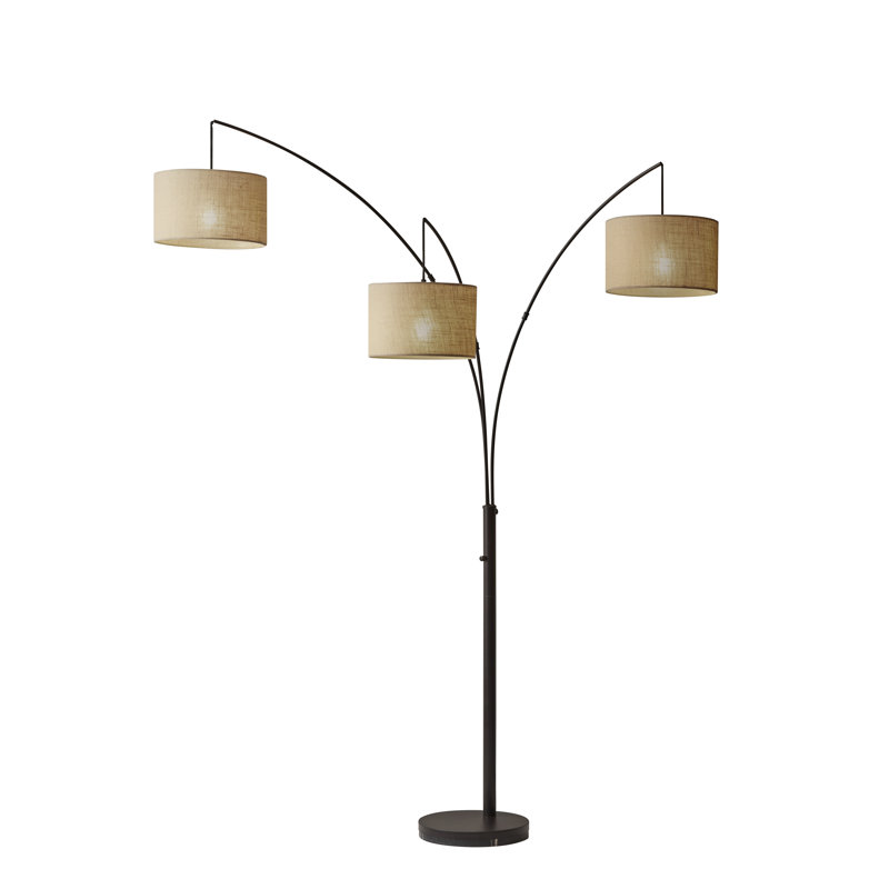 208cm Tree Floor Lamp, Black