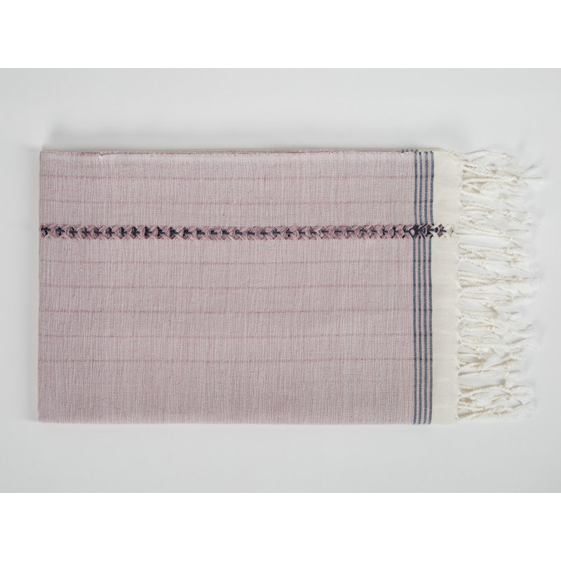 Serviette de plage Sharpe 100% coton, Mauve