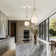 Gethra Split Sphere Brass And Frosted Glass Pendant Ceiling Lamp 2-light Down Rod