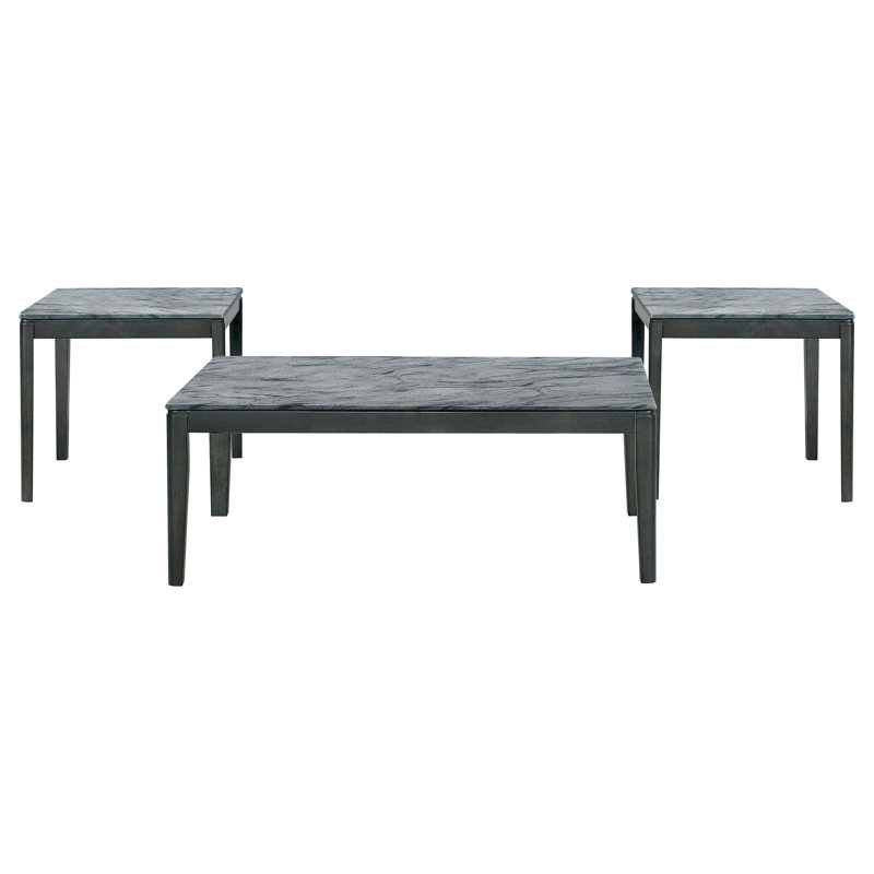 Ensemble de tables basses et de tables de bout 3 pièces Mozzi