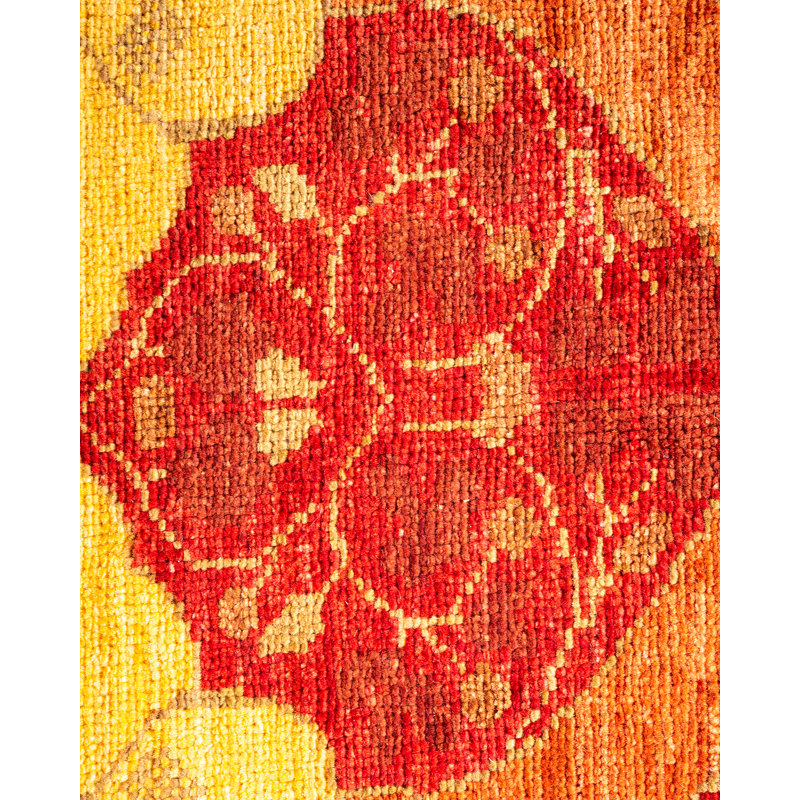 Arts & Crafts One-of-a-Kind 6' 0" X 9' 0" Hand Knotted Area Rug