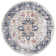 Antwian Traditional Boho Dark Blue Area Rug