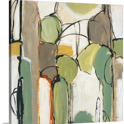 'Connected I' by Robert Charon Painting Print