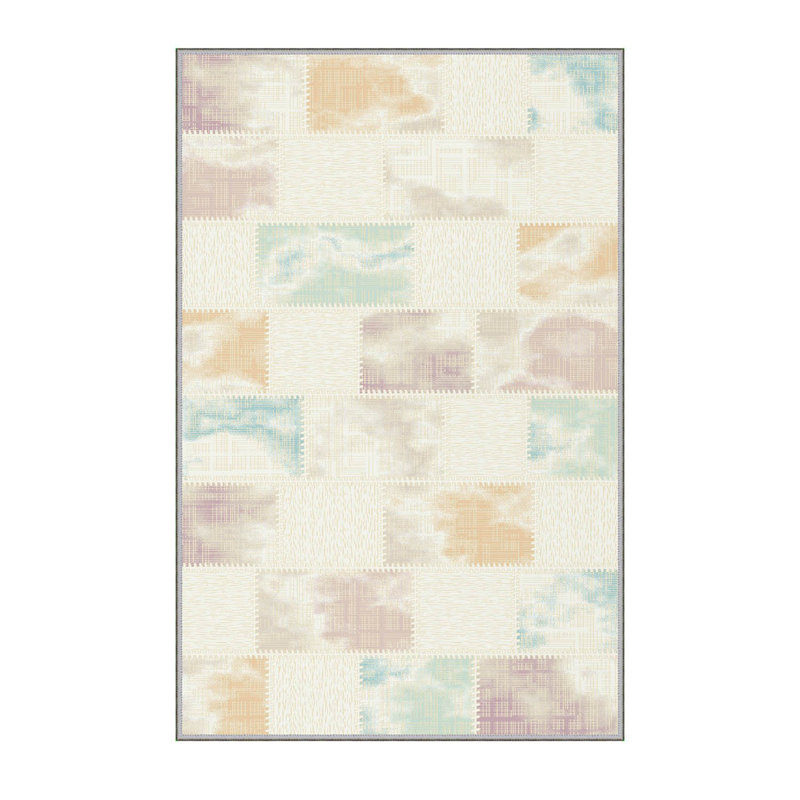Premium 3D Printed Carpet, 4.6 x 7.2 Feet, 100% Polyester, 0.3 Inches Pile Height | Antibacterial, Non-Slip Underside, Machine Washable | Perfect for Living Room, Bedroom, and Kids' Play Areas, Durable & Stylish