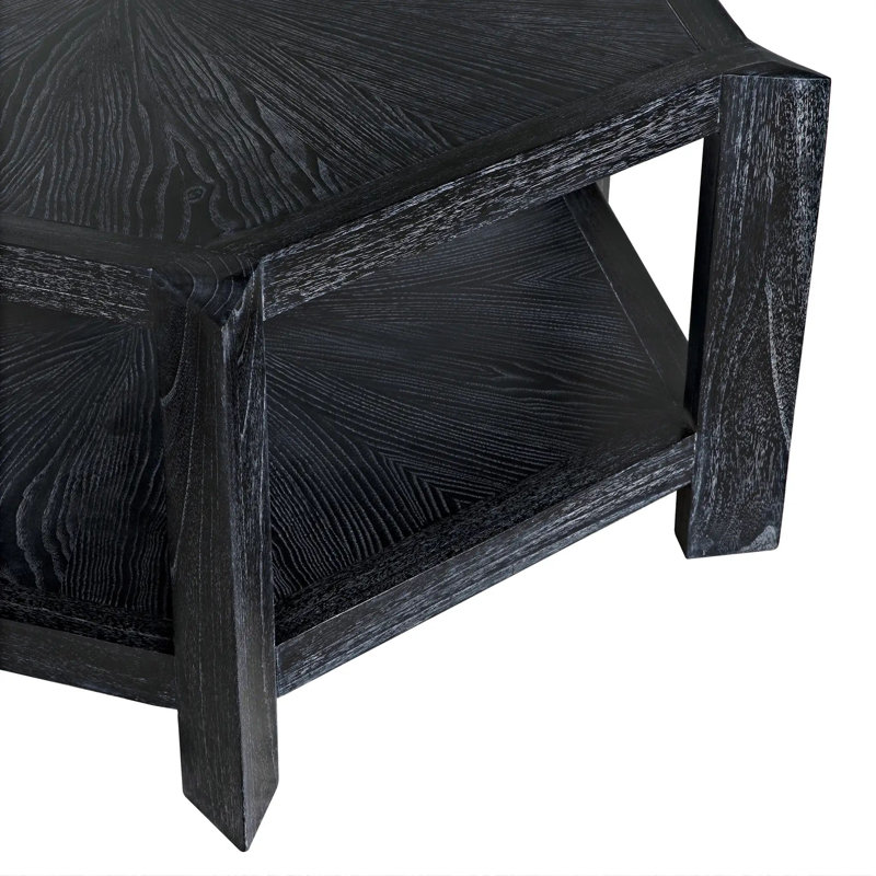 Yuhuda Solid Wood Coffee Table