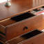 Japanese style retro solid wood TV cabinet-106234344