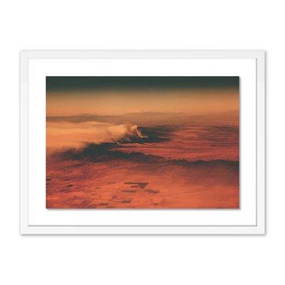Tempête, Arizona par Riley Ryan-Wood - reproduction de photo sur papier encadrée