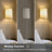 Virve Iron Plug-in Flush Mounted Sconce-1318057862