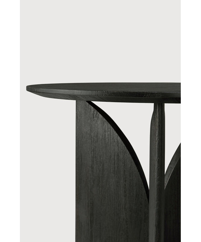 Fin Solid Wood End Table