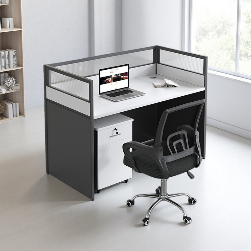 Bureau rectangulaire pour 1 personne