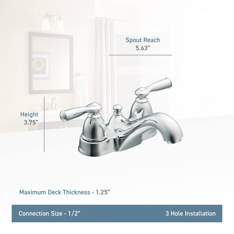 Robinet de salle de bain Banbury, Nickel brossé