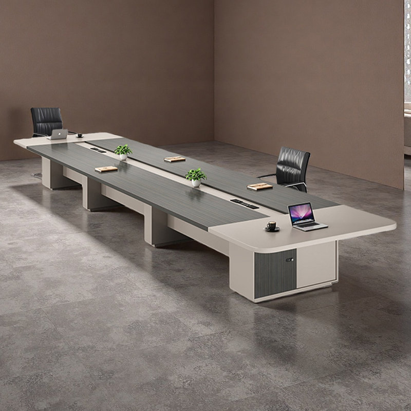 Table de conférence simple et moderne, H 29,52 po x L 31 po x l 70,86 po