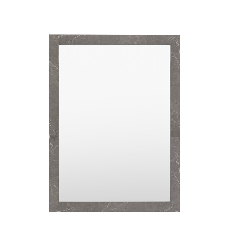 Deanette Rectangle Mirror, Silver, 195.58 cm H x 144.78 cm W