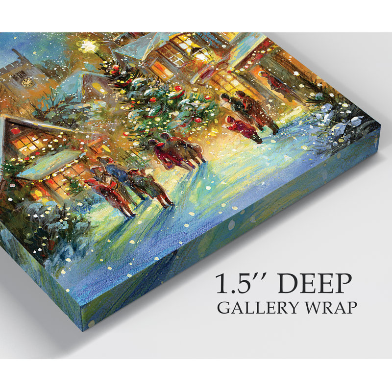 «Evening Carol», impression sur toile tendue, H 24 po x l 24 po x P 1 po