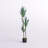 Artificial Green Yucca Tree in Black Planter Pot-85321092