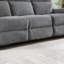 Ensemble de conversation inclinable en chenille 2 pièces Niven avec causeuse inclinable manuelle 2 personnes et canapé inclinable manuel 3 personnes