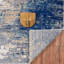 Tapis abstrait bleu / gris Elrosa-808728811