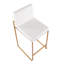 Tabouret de bar et de comptoir à dossier haut Brieon (ensemble de 3)-1533150604-1486627352