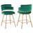 Finkelstein 26.25" Seat Height Swivel Upholstered Counter Stools-112400261