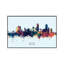 Boston Massachusetts Skyline by Michael Tompsett - Print on Canvas-1643492265-1643492264