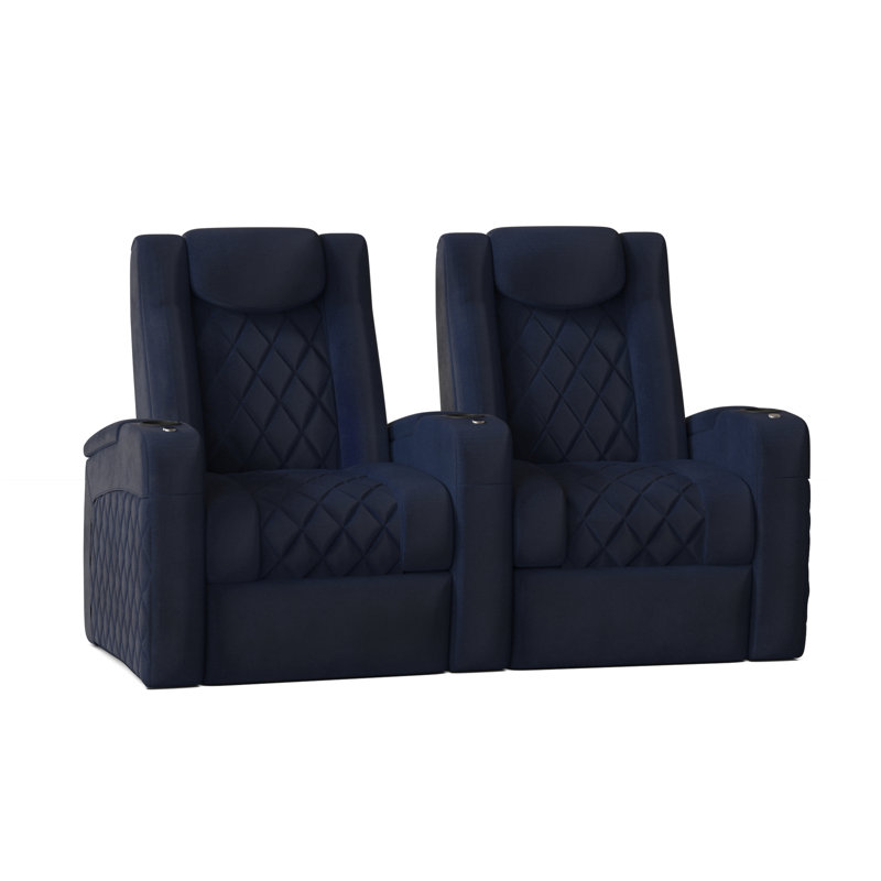 Sièges de cinéma inclinables Azure (rangée de 2), Océan Smartsuede