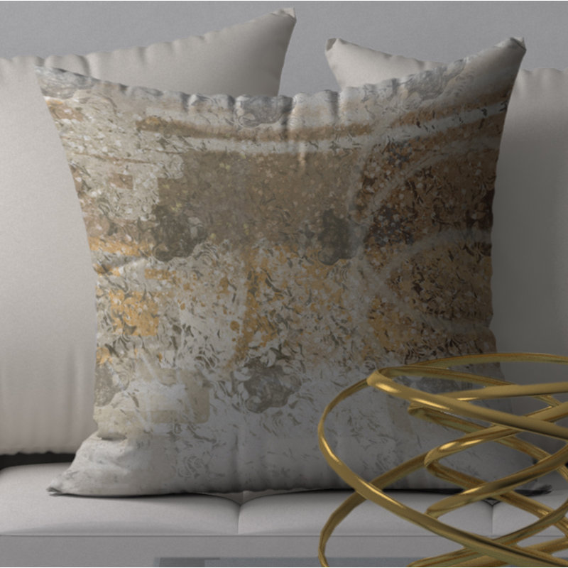 Reversible Throw Pillow, 24" x 24"