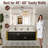 Soft Rounded Frameless Backlit LED Bathroom Vanity Mirror, Dimmable, Anti-Fog, 3 Color Temperatures, Tempered Glass, UL/ETL Certified-629434346