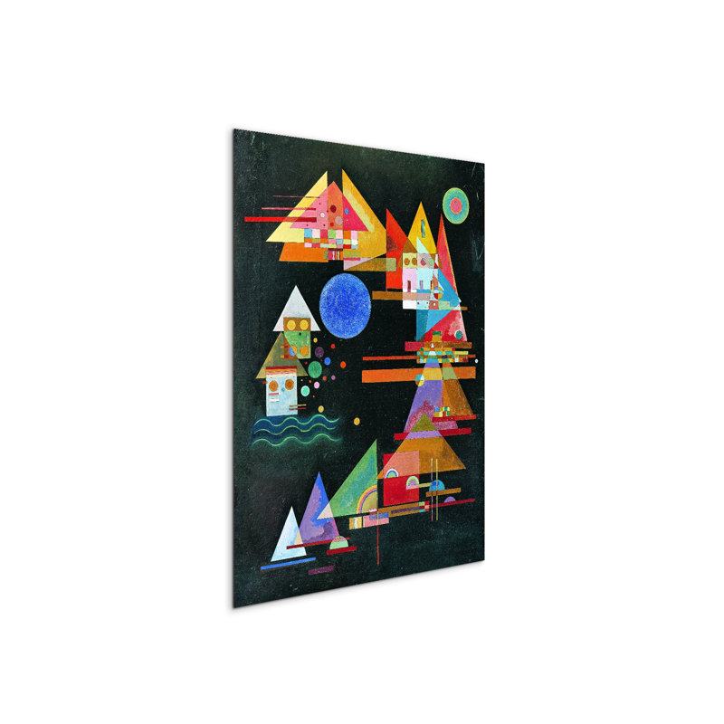 Arched Peaks 77.5cm H x 58cm W MetalArt Materic Aluminum Satin Effect, Frameless Panel, Lightweight Ready to Hang