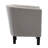 Tufted Upholstered Barrel Chair with Wooden Legs-1719400685